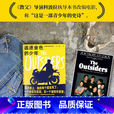 追逐金色的少年 [正版]央视网追逐金色的少年即使身陷泥污也要追逐纯真外国经典成长小说一部青少年的史诗《教父》导演科波拉改