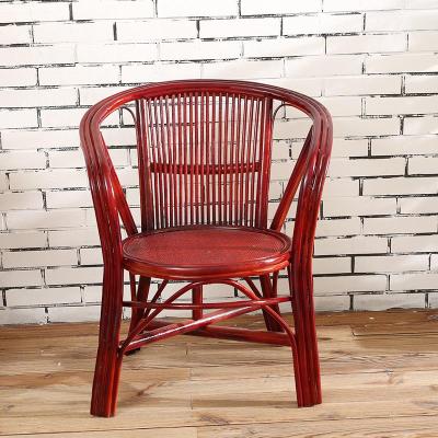 阳台小桌椅单人真藤椅办公椅电脑椅家居椅藤编靠背椅茶楼椅坐椅子