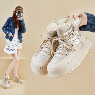 加绒高帮雪地靴女冬季新款学生ins韩版保暖休闲厚底增高_3_997