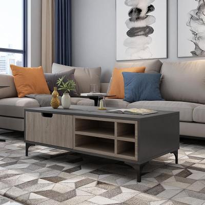 森美人2026年新款意式现代简约轻奢风创意黑白灰茶几电视柜组合套