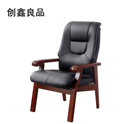 创鑫良品 橡木办公椅 有扶手 /把
