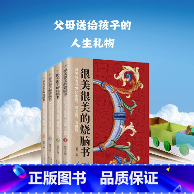 [正版] 很美很美的烧脑书全4册 世界智力开发经典题黄金题关键题共4册 杨易杨譞 益智游戏 益智游戏 天津科技图书籍