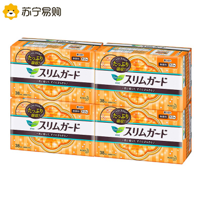 花王乐而雅卫生巾日用组合152片装