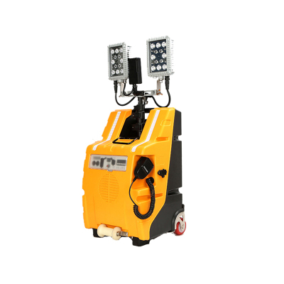 凯瑞CARY 黄色LED多功能升降工作灯 KLG719A-2×30W IP65 DC25.9V 6000K 黄色