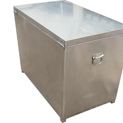 工霸 304不锈钢砂箱 1*0.6*0.75米 厚板1.5mm 1个