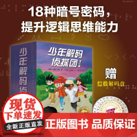 少年解码侦探团(全6册) 套装附赠“恺撒解码盘” 儿童逻辑思维推理小说解码暗号谜题解码推理小说拉塞玛娅侦探所大侦探福尔