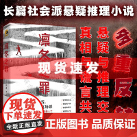 书 凛冬之罪 岳勇 一封匿名信触发的多米诺骨牌效应 借刀杀人 连环凶杀案 多重反转 社会派长篇推理小说书籍