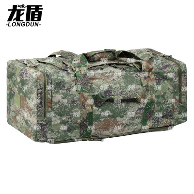 龙盾 前运包运行包丛林荒漠水墨纹携行被装袋留守袋户外迷彩行李包1000D防水