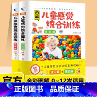 [正版]全2册 图解儿童感觉综合训练理论篇+家族篇训练书籍全彩图解版 家庭教育育儿百科男孩女孩多动症感统训练儿童感觉统合