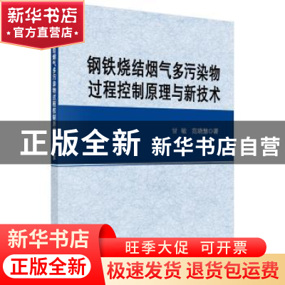 正版 钢铁烧结烟气多污染物过程控制原理与新技术 甘敏,范晓慧 科