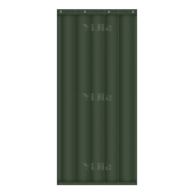 翌嘉YJ3111660 牛津布棉门帘保暖保温门帘防风防寒 绿色