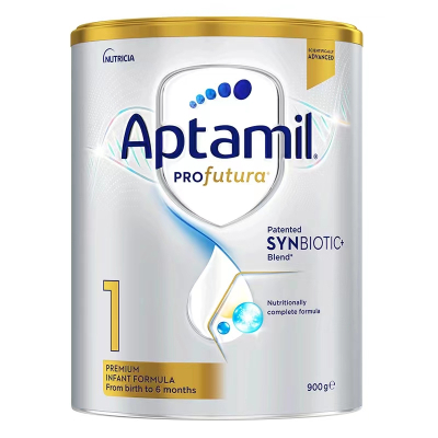 有效期到26年9月-Aptamil 澳洲爱他美 白金版 (土豪金) 1段 婴幼儿配方奶粉(0-6个月) 900g