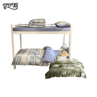 伊伊爱 全棉三件套+亚麻多功能毛毯礼包