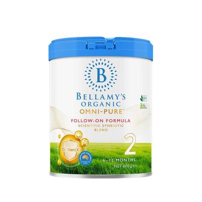 原装进口Bellamy's贝拉米 OMNI-PURE有机婴儿配方奶粉2段0-6个月800g