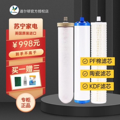 道尔顿(Doulton)DIP301/DCP203专用滤芯套装 M12 KDF PF家用净水器滤芯 DIP301-滤芯套