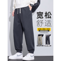 春秋季休闲裤男士束脚运动哈伦卫裤长裤子新款春秋潮