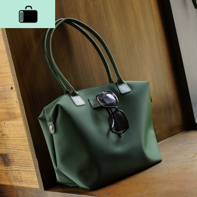 折叠包加厚水饺包女包妈妈包防水尼龙布包饺子包单肩包背包NEW LAKE女斜挎包