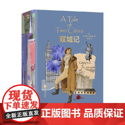 磨铁经典文库系列 双城记 查尔斯·狄更斯 著 小说