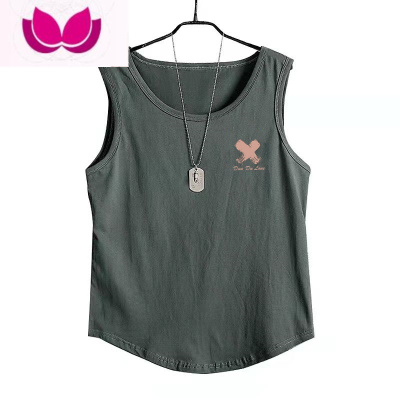 七斓夏季无袖t恤背心男潮牌宽松ins潮流港风休闲百搭韩版跨栏篮球坎肩