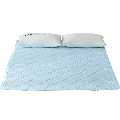 家纺泰国乳胶凉席1.8m床1.5夏季可水洗可折叠天丝冰丝席子垫