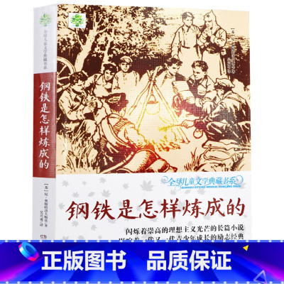 钢铁是怎样炼成的 [正版]中华经典阅读书目 钢铁是怎样炼成的 中小学生阅读书系 湖南少年儿童出版社