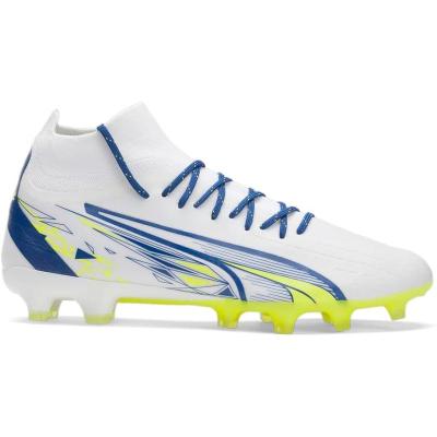 彪马(Puma)男子足球鞋专业竞赛款超轻速战AG碎钉足球钉鞋蓝