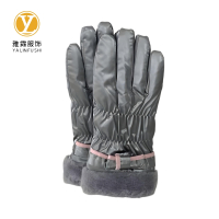 雅霖服 加绒毛口防寒手套YLF-FHST81505 双