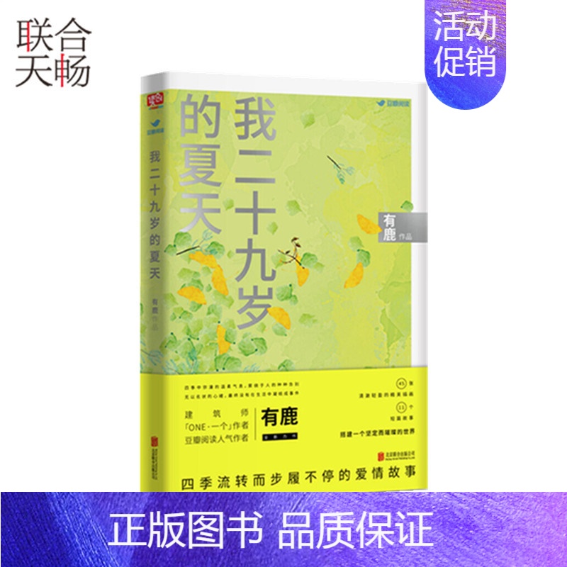 [正版] 我二十九岁的夏天 四季流转而步履不停的爱情故事 青春文学都市爱情小说散文随笔类书籍书