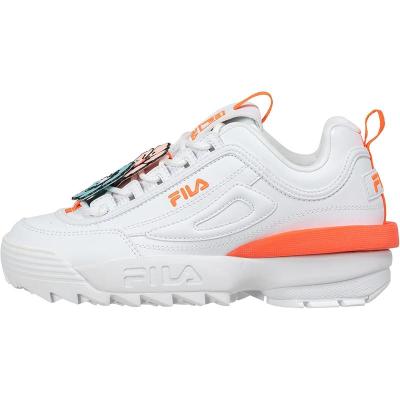 斐乐(FILA)女士复古厚底板鞋休闲鞋百搭运动鞋潮牌小白鞋