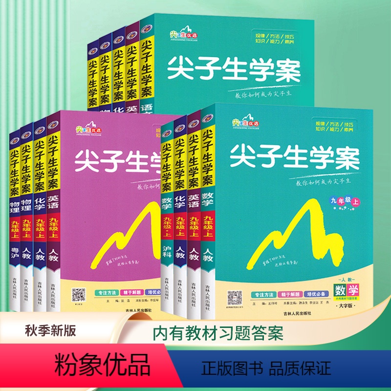 英语 人教版 八年级下 [正版]2024新版初中尖子生学案七八九年级上下册语文数学英语物理化学生物地理历史政治人教版沪科