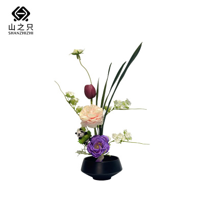 山之只 创意花艺芙蓉 MZ0207 个