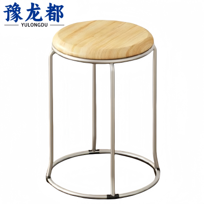 豫龙都圆凳木质个