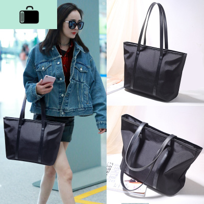 牛津布尼龙女单肩包防水上班族手提包大容量简约时尚大包包帆布包NEW LAKE女士单肩包