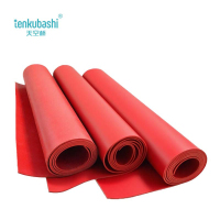 天空桥 绝缘地垫 红色8mm*1m*10m 卷