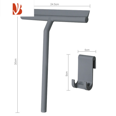 三维工匠浴室擦玻璃器家用玻璃刮水器保洁专用硅胶清洁刷地刮地板卫生间