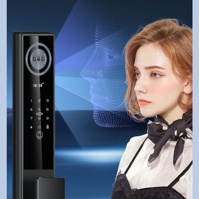 智小哥Z5人脸识别远程可视对讲电子锁家用门锁