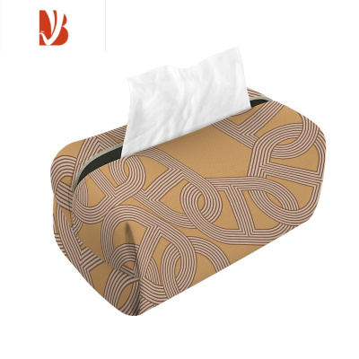 三维工匠永恒之锁 猪鼻子 纸巾袋 轻奢面包款纸巾盒客厅抽纸盒餐桌装饰套 小号面包款纸巾盒-永恒锁04