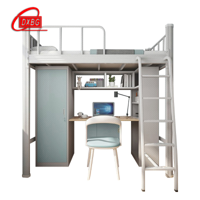 DXBG厂家直销宿舍公寓床多功能组合床连体公寓床多功能组合BH公寓床款式二博宏FZG-GYC-1131