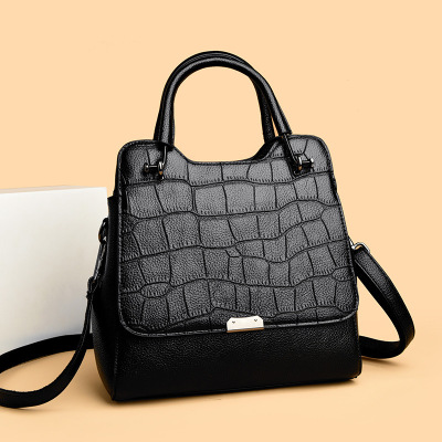 包包新款女包印花中年女士手提包女大容量斜挎包欧美