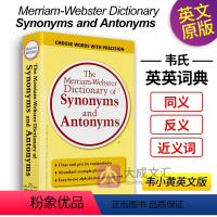 韦氏同义反义近义词字典词典 [正版]韦氏字根词典进口 Vocabulary Builder Merriam Webste