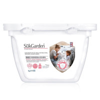 SukGarden蔬果园除菌除螨持久留香洗衣珠白盾除菌香水洗衣凝珠8g*40颗/盒