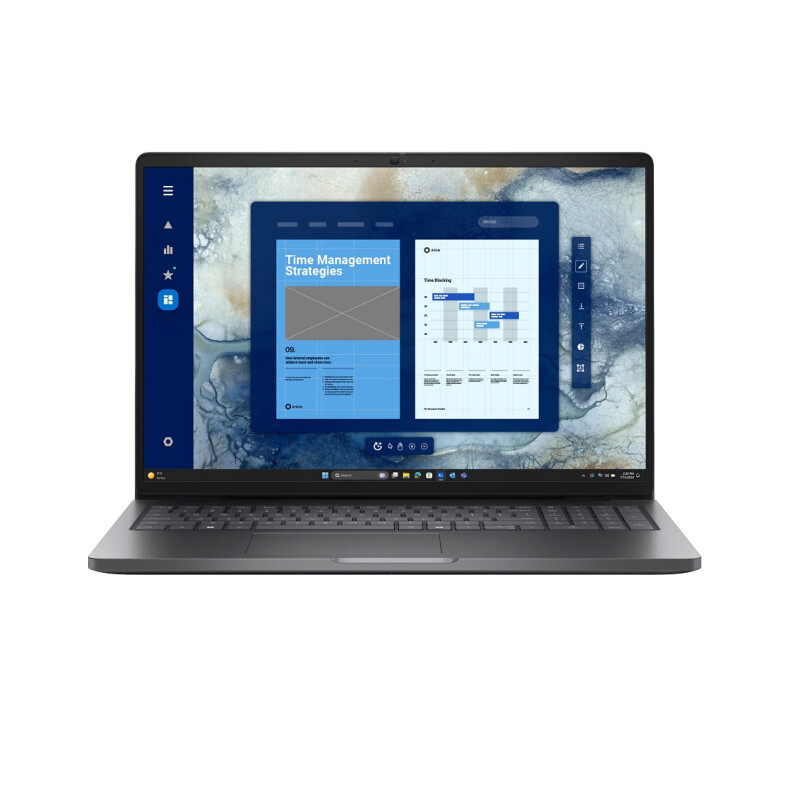 戴尔(DELL)Pro 16 新品PC16250 16英寸高性能商用办公笔记本电脑 酷睿U7-255U/核心显卡 8G内存 512G固态 三年保修