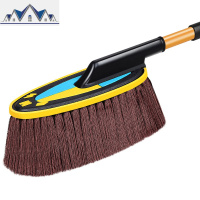 汽车掸子蜡刷扫灰除尘擦车拖把洗车用刷子棉线伸缩浸蜡扫雪 三维工匠