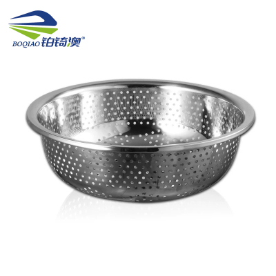 铂锜澳 不锈钢冲孔盆 沥水盆/个