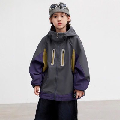 男童冲锋衣三合一可拆卸新款加厚夹棉加绒秋冬季中大儿童外套
