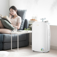 除湿机抽湿机低噪地下室工业吸湿器大面积去湿机空气干燥机 40L/天 70-120㎡ DH40EFA1A [40升]