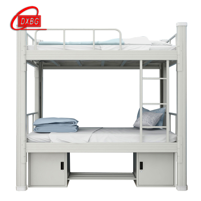 DXBG铁床上下床铺高低床员工2米单双层床学生宿舍床钢架子床学校工地