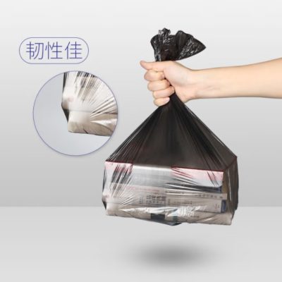 祥铁垃圾袋50*60cm*100只加厚平口