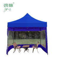 劲脉 三面透明围挡帐篷 蓝色-3*4.5*3M 顶