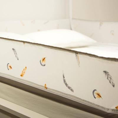 家柏饰(CORATED)夏季蚊帐防摔儿童三开支架拉链加密有底1.8m2米床家用2.2